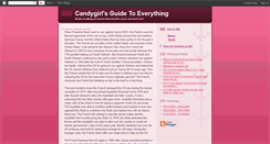 Desktop Screenshot of candygirl.blogspot.com