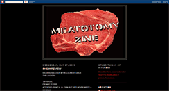 Desktop Screenshot of meatotomyzine.blogspot.com