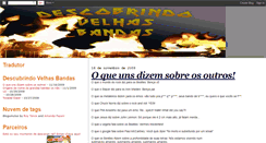 Desktop Screenshot of descobrindovelhasbandas.blogspot.com