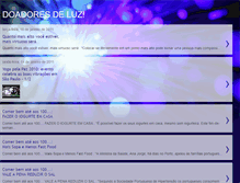 Tablet Screenshot of doadoresdeluz.blogspot.com