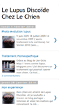 Mobile Screenshot of lupus-discoide-chien.blogspot.com
