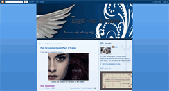Desktop Screenshot of angel-on-a-move.blogspot.com