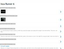 Tablet Screenshot of incarunner6.blogspot.com