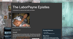 Desktop Screenshot of laborpayneepistles.blogspot.com