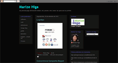 Desktop Screenshot of marizehiga.blogspot.com