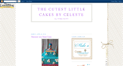 Desktop Screenshot of cakesbyceleste.blogspot.com