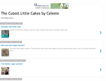 Tablet Screenshot of cakesbyceleste.blogspot.com
