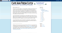 Desktop Screenshot of capeannfreshcatch.blogspot.com