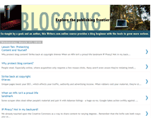 Tablet Screenshot of bloggingfrontier.blogspot.com