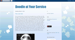 Desktop Screenshot of doodleatyourservice.blogspot.com