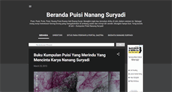 Desktop Screenshot of nanangsuryadi.blogspot.com