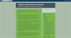 Desktop Screenshot of diariodechina.blogspot.com