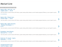Tablet Screenshot of meciurilive.blogspot.com