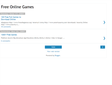 Tablet Screenshot of freeogames.blogspot.com
