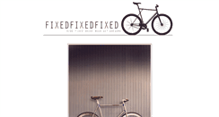 Desktop Screenshot of fixedfixedfixed.blogspot.com