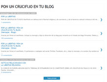 Tablet Screenshot of ponuncrucifijo.blogspot.com