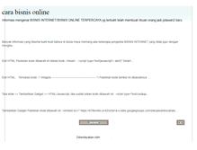 Tablet Screenshot of cara-bisnisonlines.blogspot.com