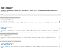 Tablet Screenshot of noticegospel.blogspot.com