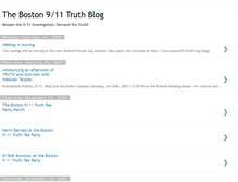 Tablet Screenshot of boston911truth.blogspot.com