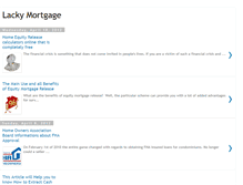 Tablet Screenshot of lackymortgage.blogspot.com