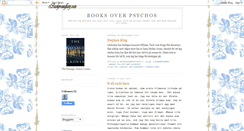 Desktop Screenshot of booksoverpsychos.blogspot.com