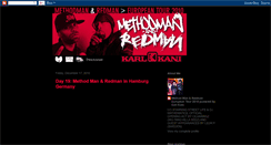 Desktop Screenshot of methodmanredmaneuropeantour.blogspot.com