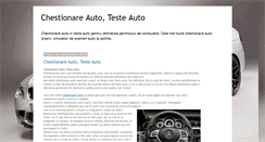 Desktop Screenshot of chestionare-auto-teste-auto.blogspot.com
