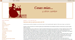 Desktop Screenshot of cosasmiasyotroscuentos.blogspot.com