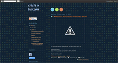 Desktop Screenshot of crisisybarzon.blogspot.com