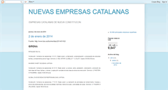 Desktop Screenshot of nuevasempresascatalanas.blogspot.com