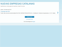 Tablet Screenshot of nuevasempresascatalanas.blogspot.com