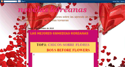 Desktop Screenshot of marilyn-novelaskoreanas.blogspot.com