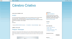 Desktop Screenshot of cerebrocriativo.blogspot.com