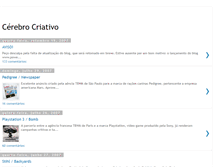 Tablet Screenshot of cerebrocriativo.blogspot.com