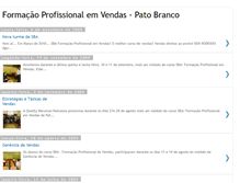 Tablet Screenshot of formacaoprofissionaldevendas.blogspot.com