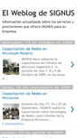 Mobile Screenshot of noticiasignus.blogspot.com