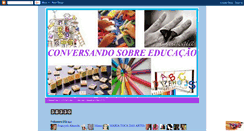 Desktop Screenshot of conversandosobreeducacao2011.blogspot.com