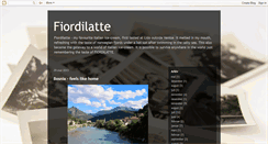 Desktop Screenshot of fiordilatte.blogspot.com