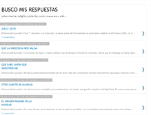 Tablet Screenshot of buscomisrespuestas.blogspot.com
