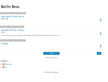 Tablet Screenshot of bearfromberlin.blogspot.com