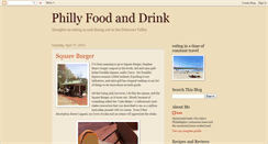 Desktop Screenshot of phillyfoodanddrink.blogspot.com