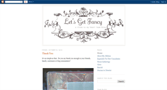 Desktop Screenshot of letsgetfancy.blogspot.com
