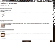 Tablet Screenshot of andreaz-workshop.blogspot.com
