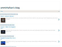 Tablet Screenshot of ammirhafzan.blogspot.com