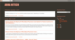 Desktop Screenshot of blogscrap-arrahitech.blogspot.com