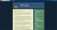 Desktop Screenshot of beetle-project.blogspot.com