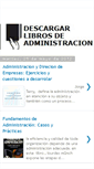 Mobile Screenshot of administracionlibros.blogspot.com