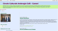 Desktop Screenshot of circoloculturalecolli.blogspot.com