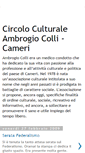 Mobile Screenshot of circoloculturalecolli.blogspot.com