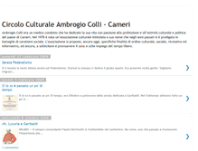 Tablet Screenshot of circoloculturalecolli.blogspot.com